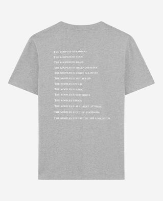 The Kooples HOMME GREY MELANGE t-shirt what is gris