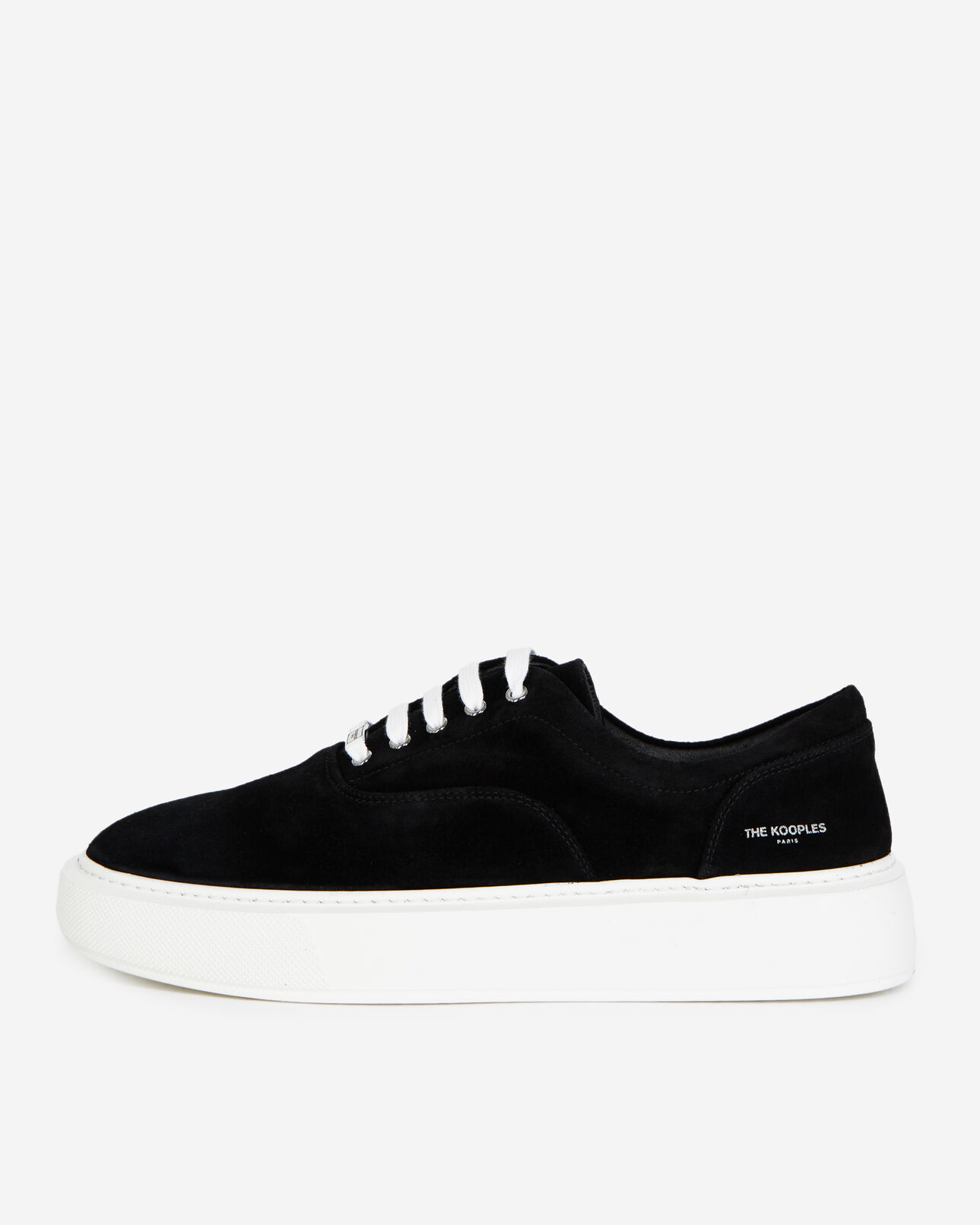 The Kooples MEN BLACK black trainers with contrasting sole