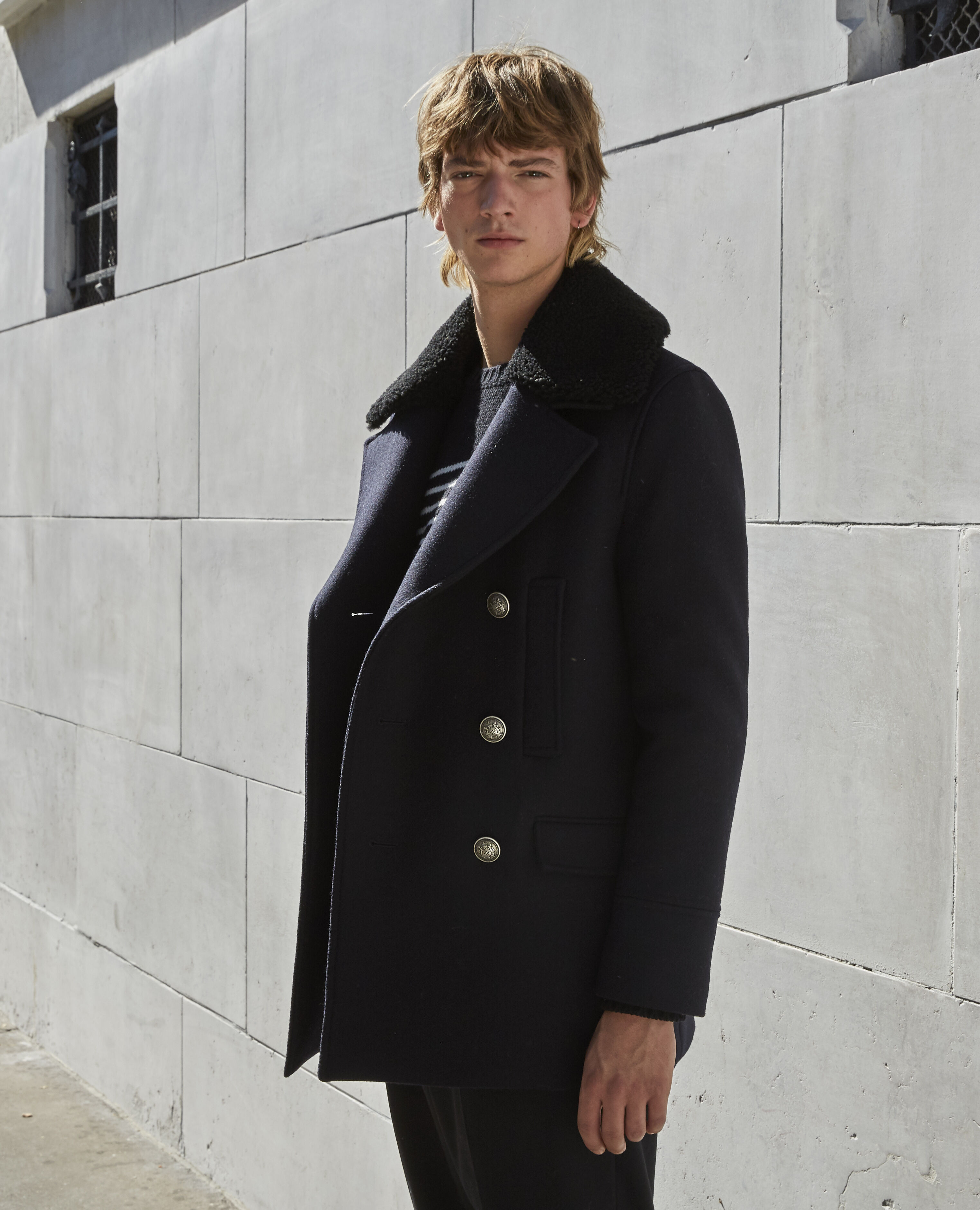Kooples double breasted coat on sale