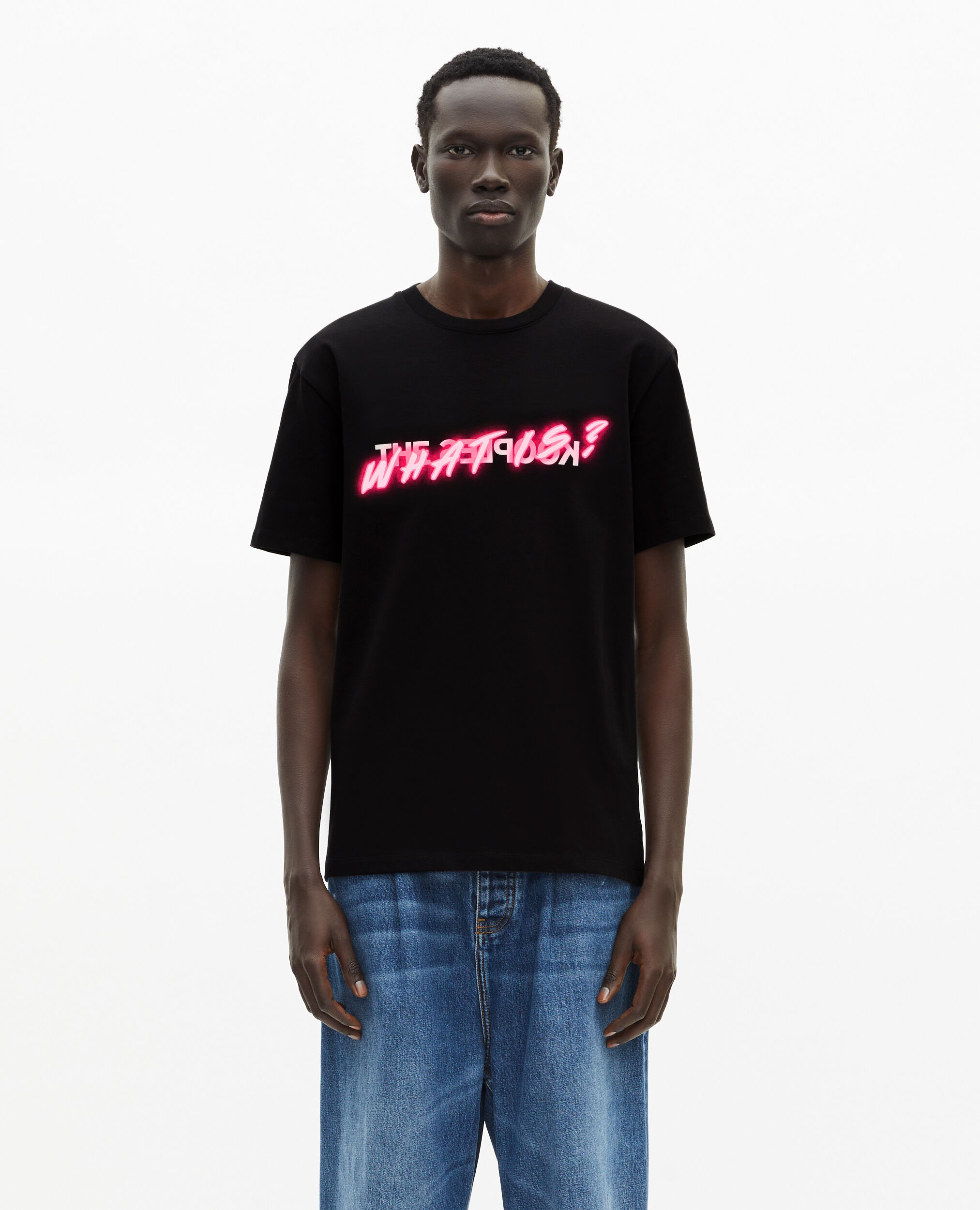 T-shirt What is noir, BLACK, hi-res image number null