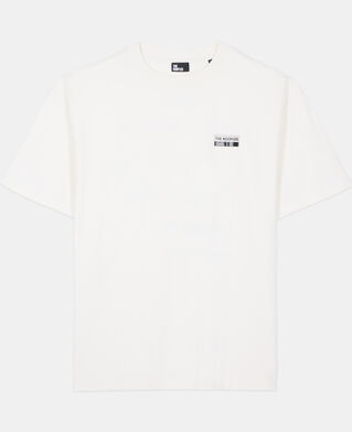 The Kooples HOMME ECRU t-shirt oversize avec sérigraphie écru