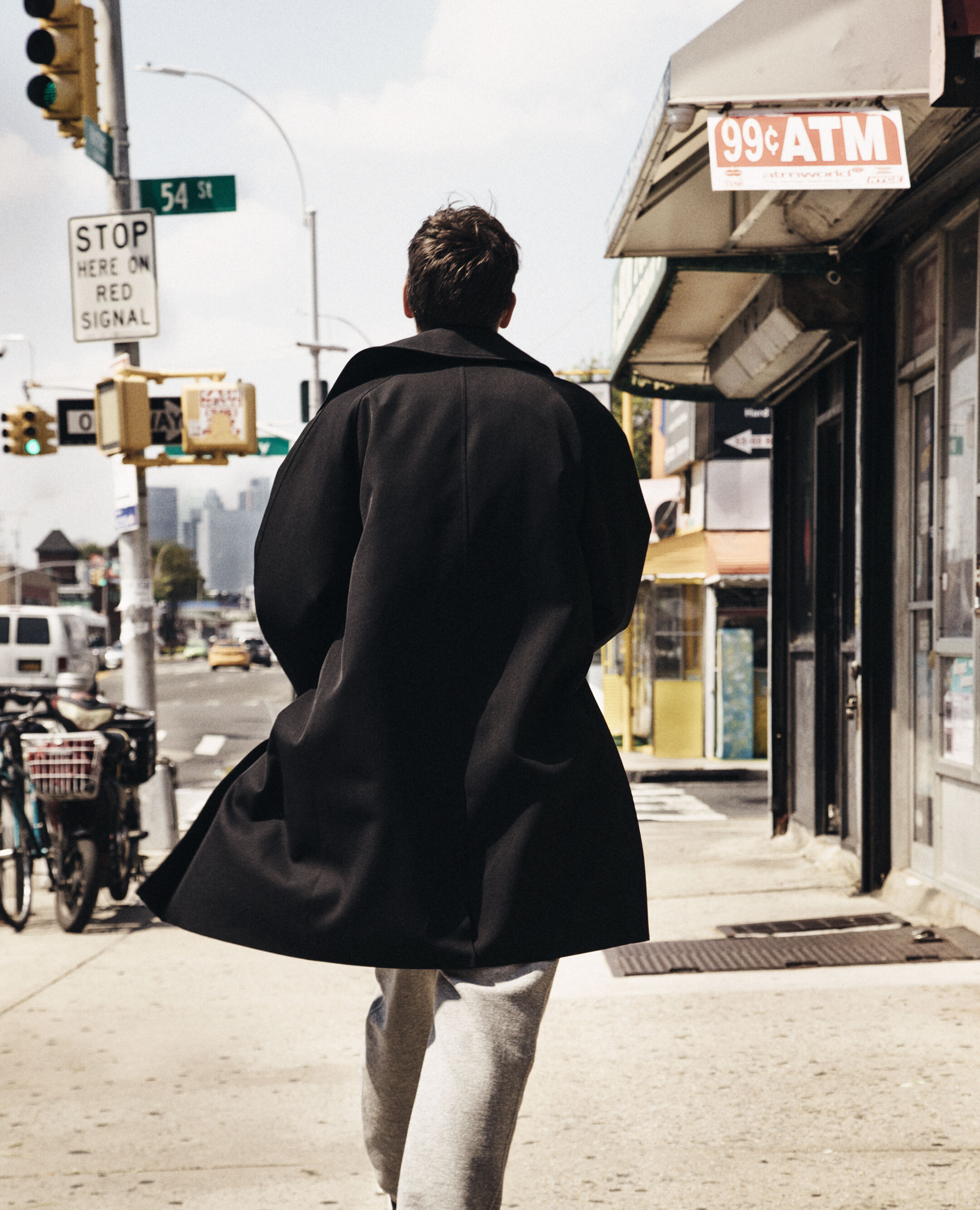 Light black discount trench coat