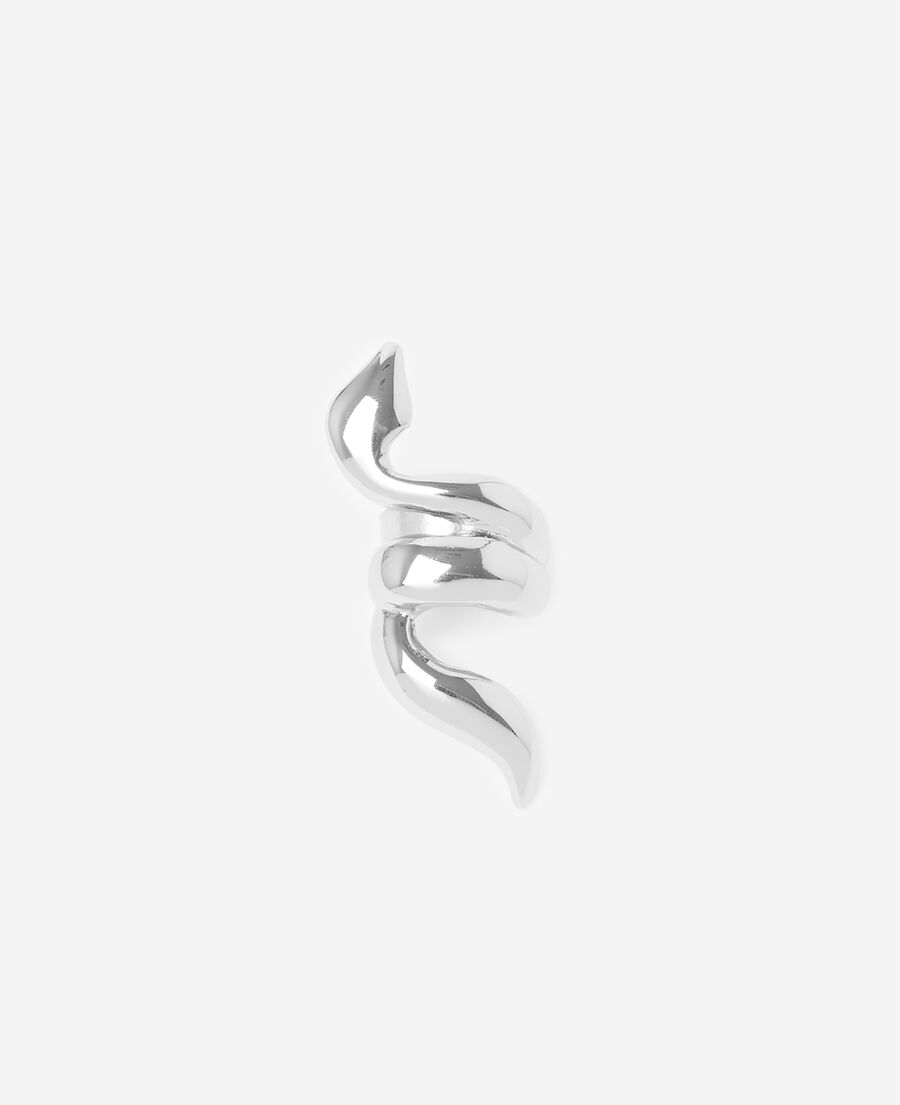 The Kooples FEMME SILVER bague serpent en m&eacute;tal argent&eacute;