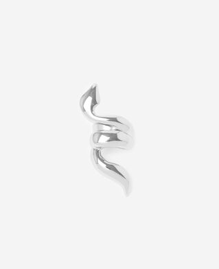 The Kooples FEMME SILVER bague serpent en m&eacute;tal argent&eacute;