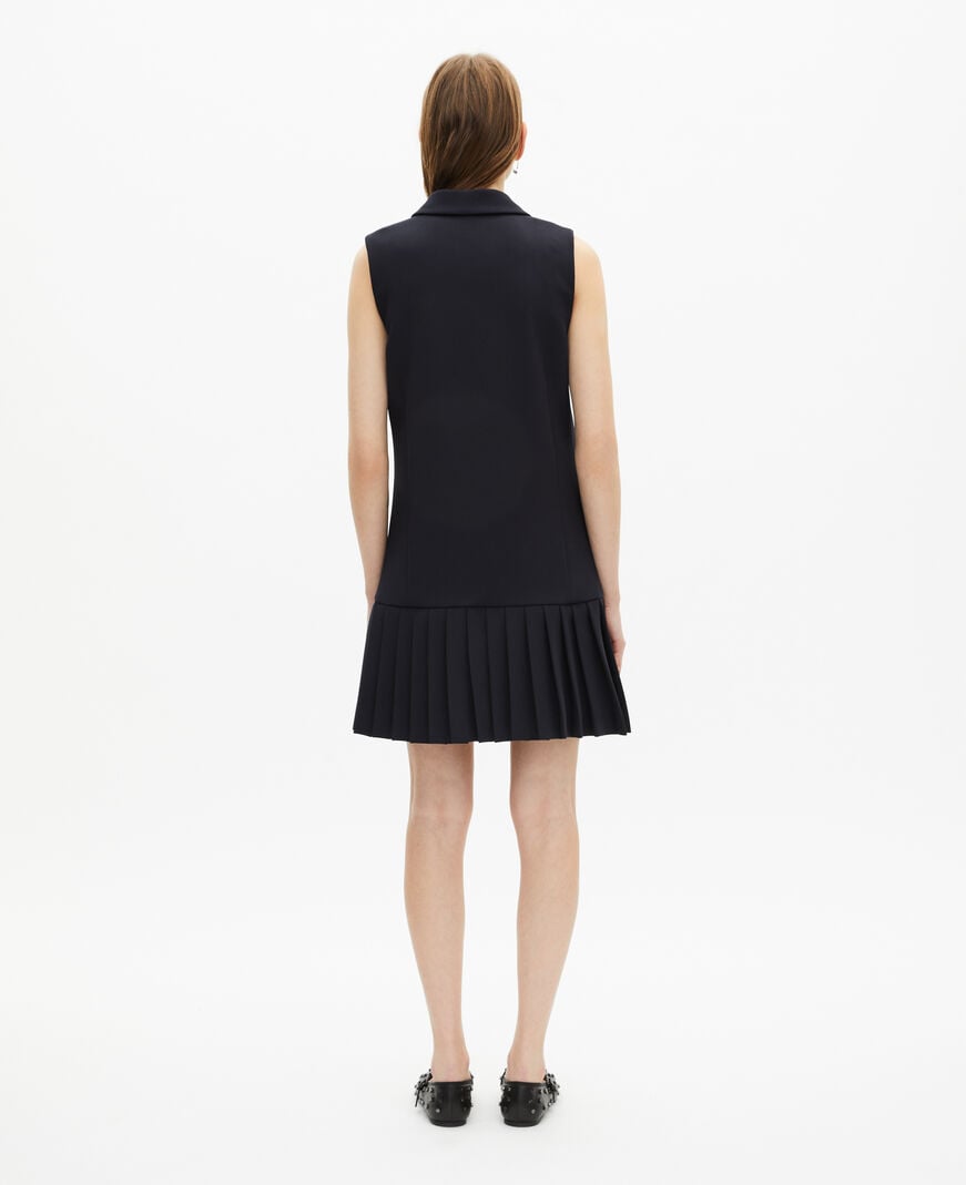 The Kooples WOMEN NAVY short navy suit dress