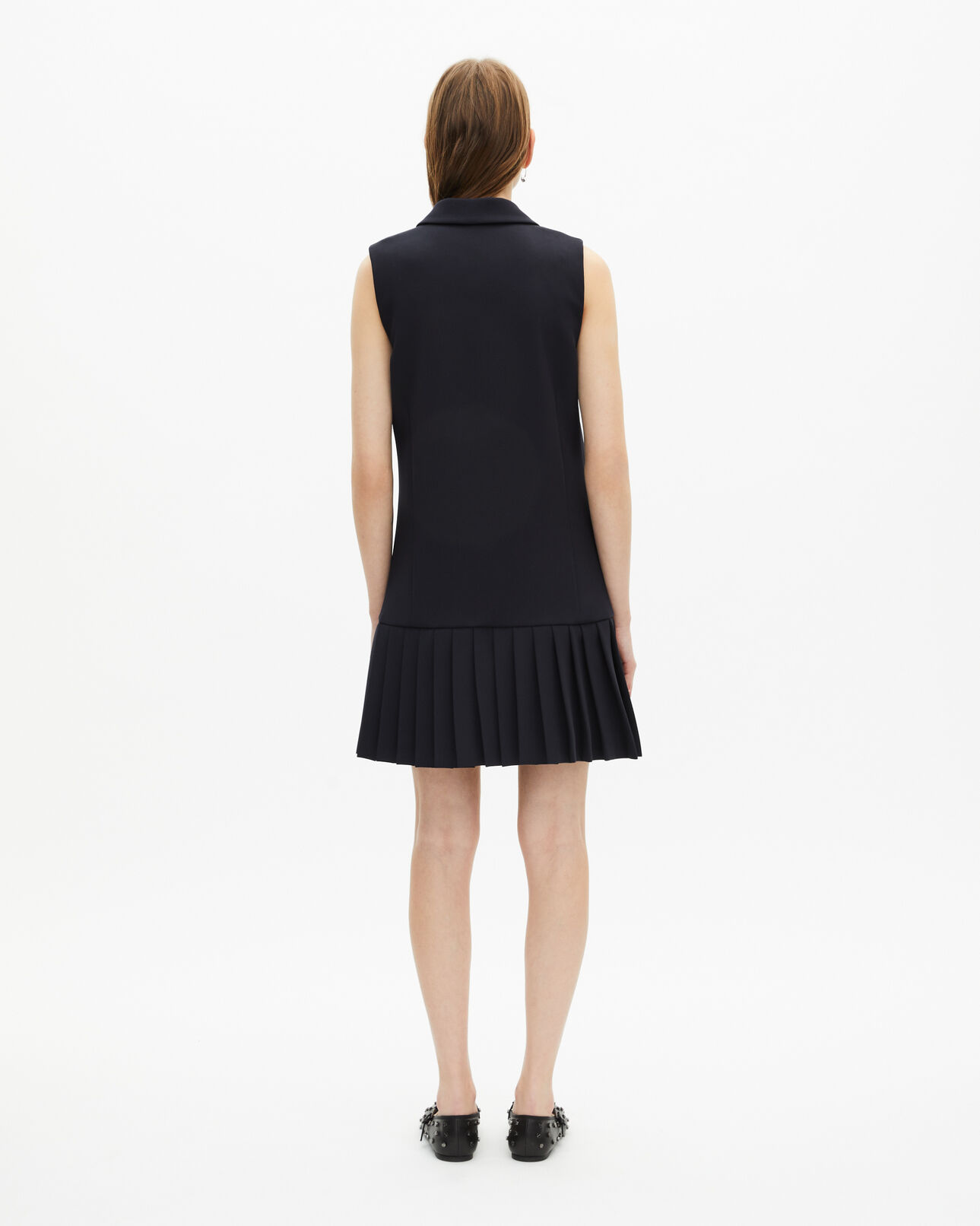 The Kooples WOMEN NAVY short navy suit dress