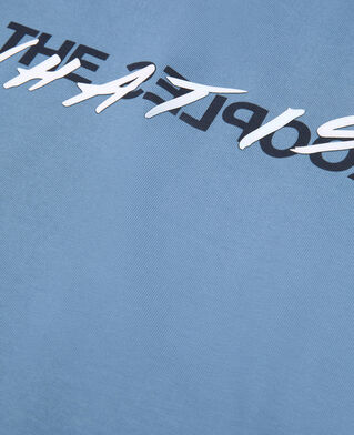 The Kooples MEN STONE BLUE light blue what t-shirt