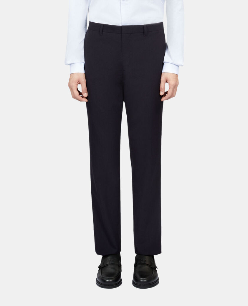 The Kooples MEN DARK NAVY navy blue wool suit trousers