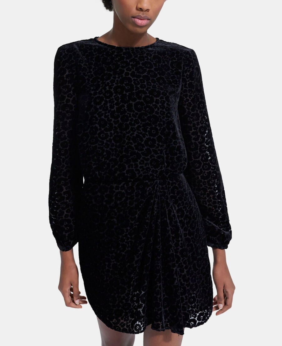 The Kooples WOMEN BLACK short black dress