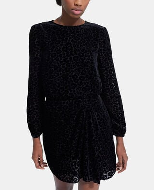 The Kooples WOMEN BLACK short black dress