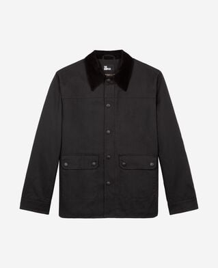 The Kooples MEN DARK NAVY navy cotton jacket