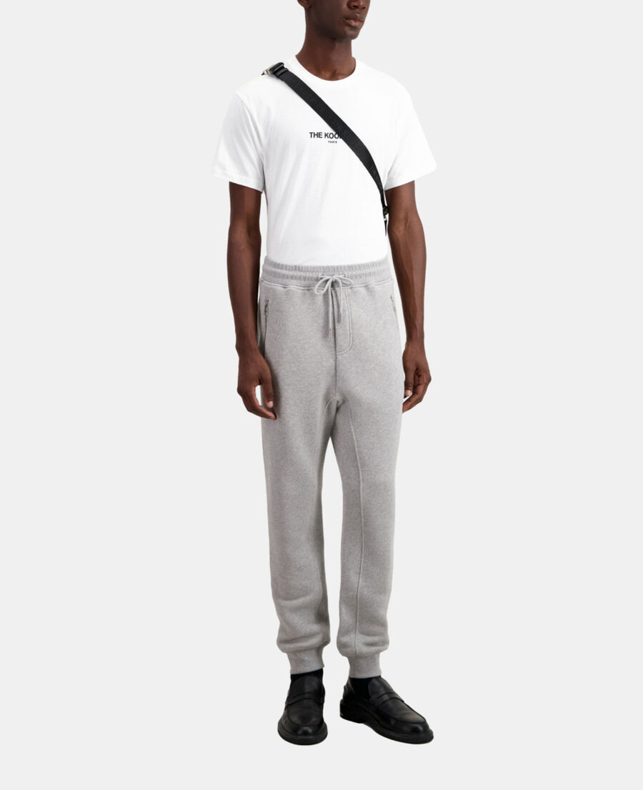 grey tracksuit trousers