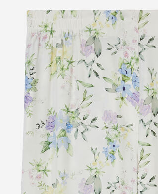 The Kooples DAMEN LIGHT BLUE/WHITE hose mit print