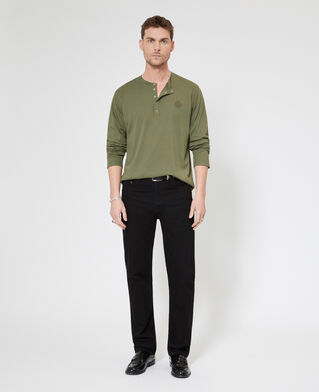 The Kooples HERREN FORET langarmshirt gr&uuml;n