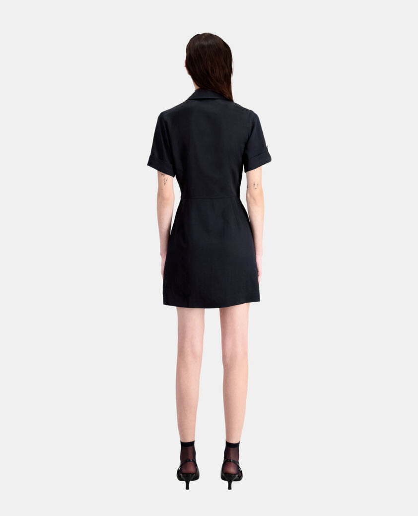The Kooples WOMEN BLACK short black dress