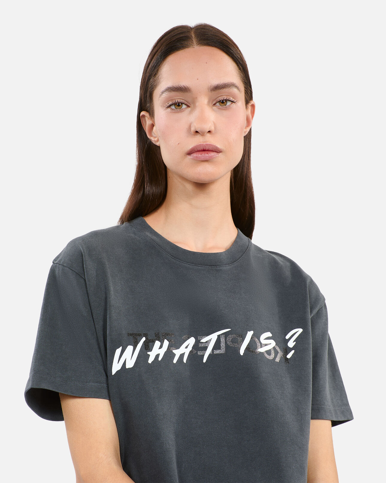 The Kooples WOMEN BLACK WASHED black what is t-shirt