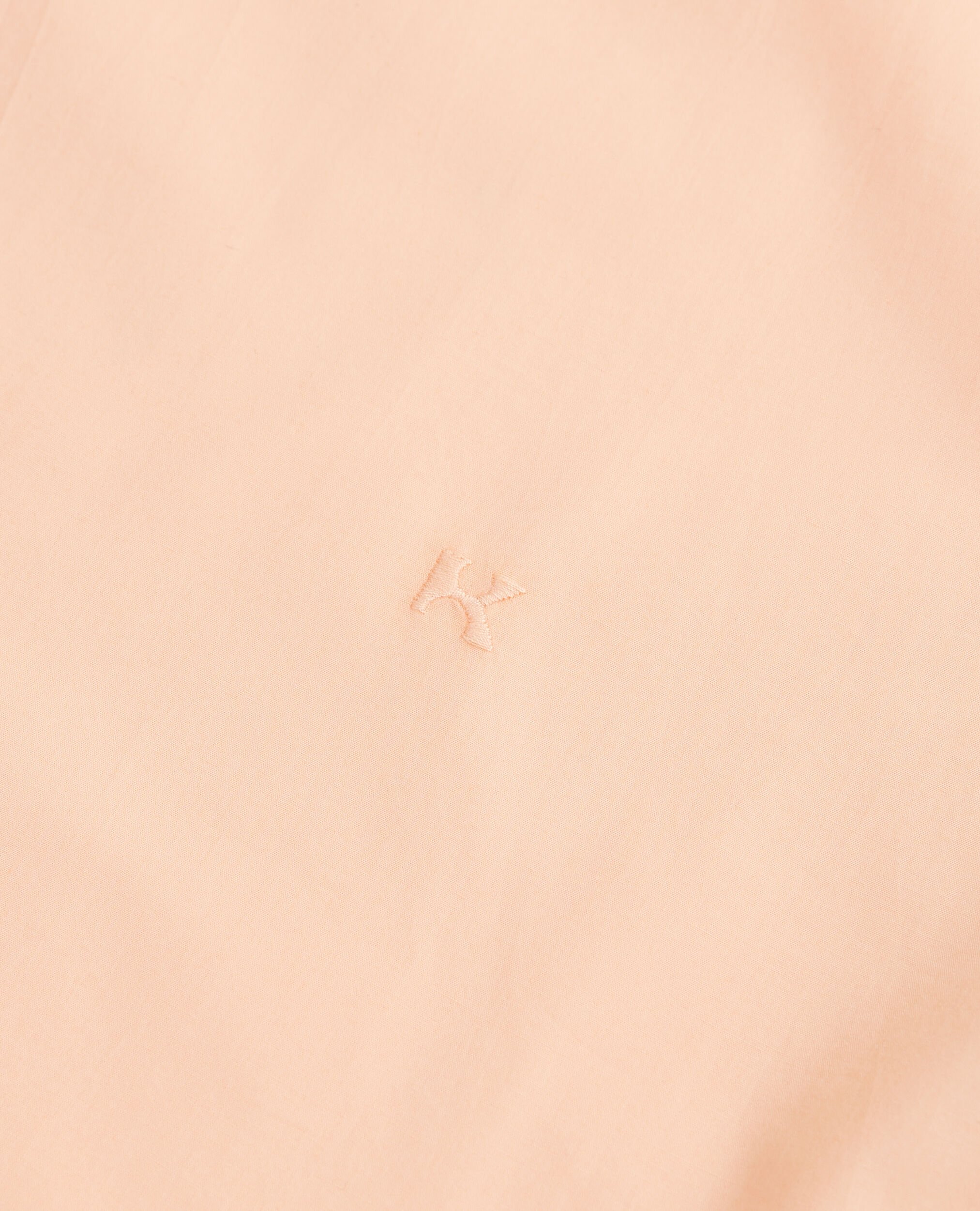 Coral-orange cotton shirt with breast pocket, ANTIC PINK / SAUMON, hi-res image number null