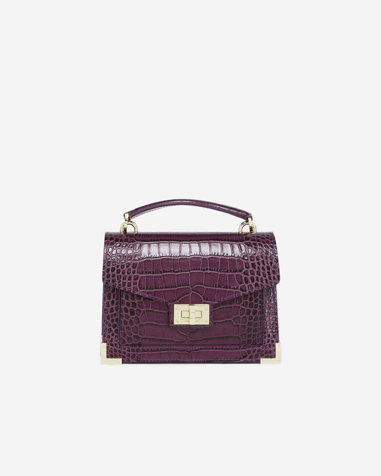The Kooples FEMME PURPLE sac emily mini