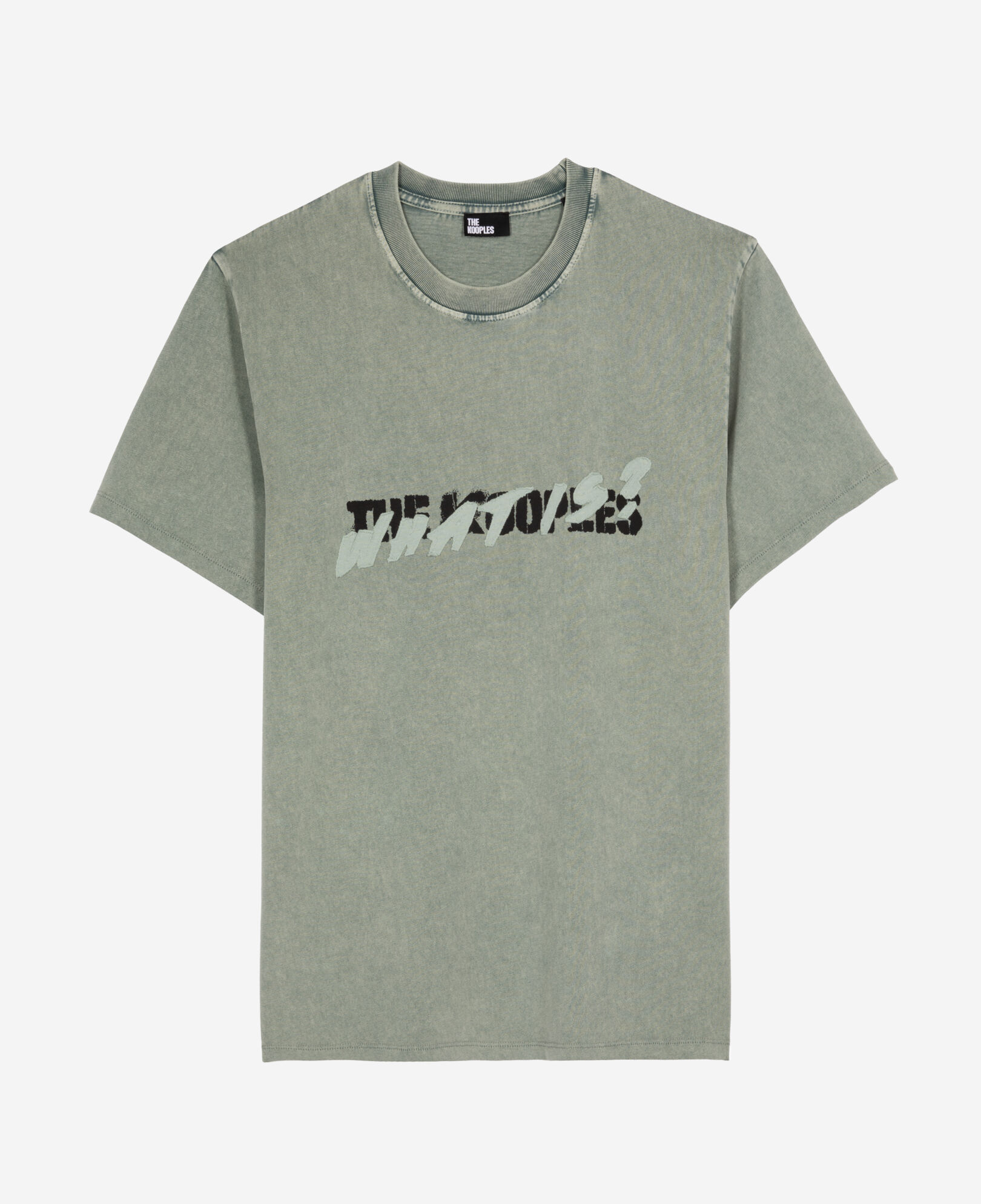 The Kooples HOMBRE BLUE/GREEN ¿qué es la camiseta verde?