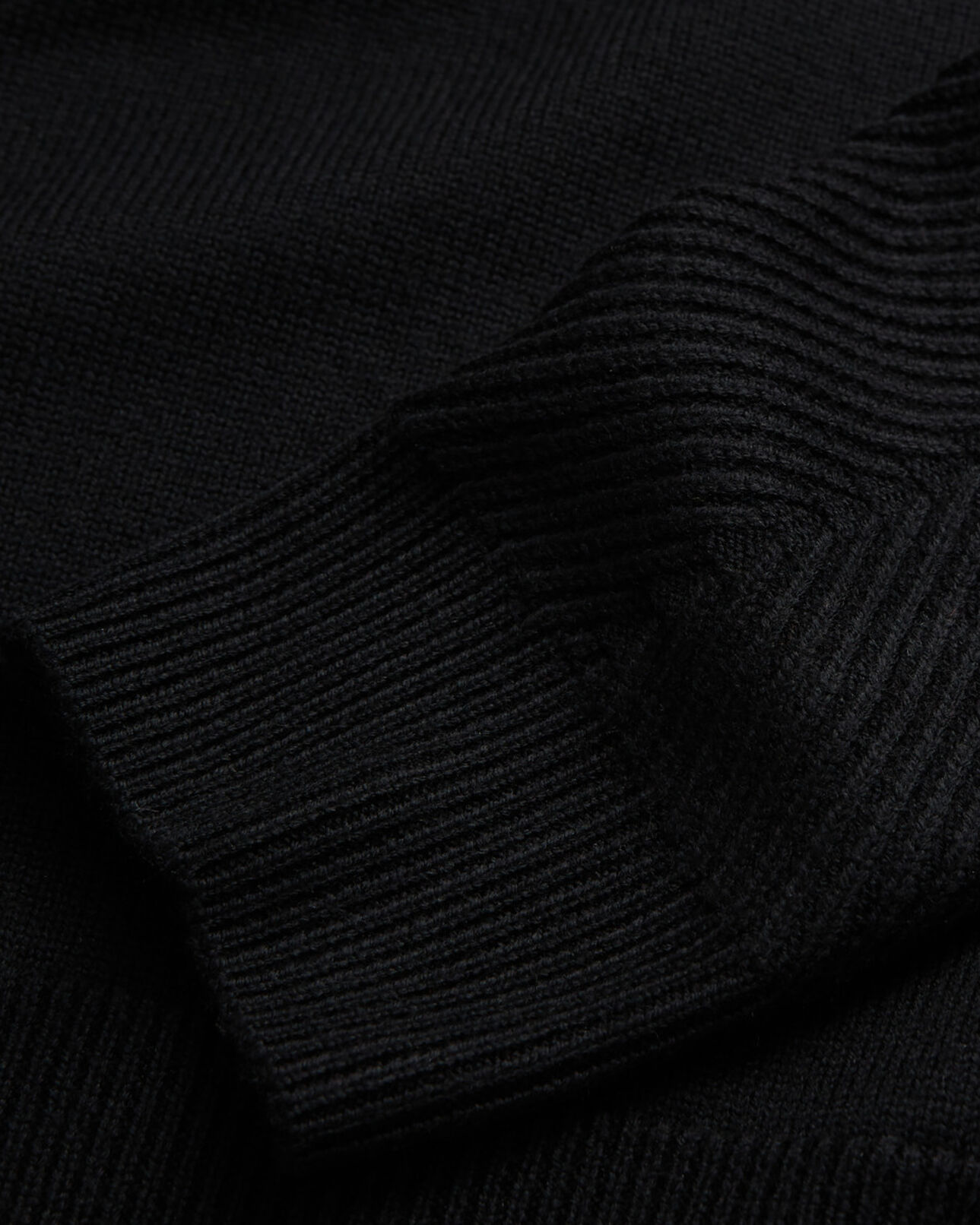 The Kooples HOMME BLACK pull en laine noir