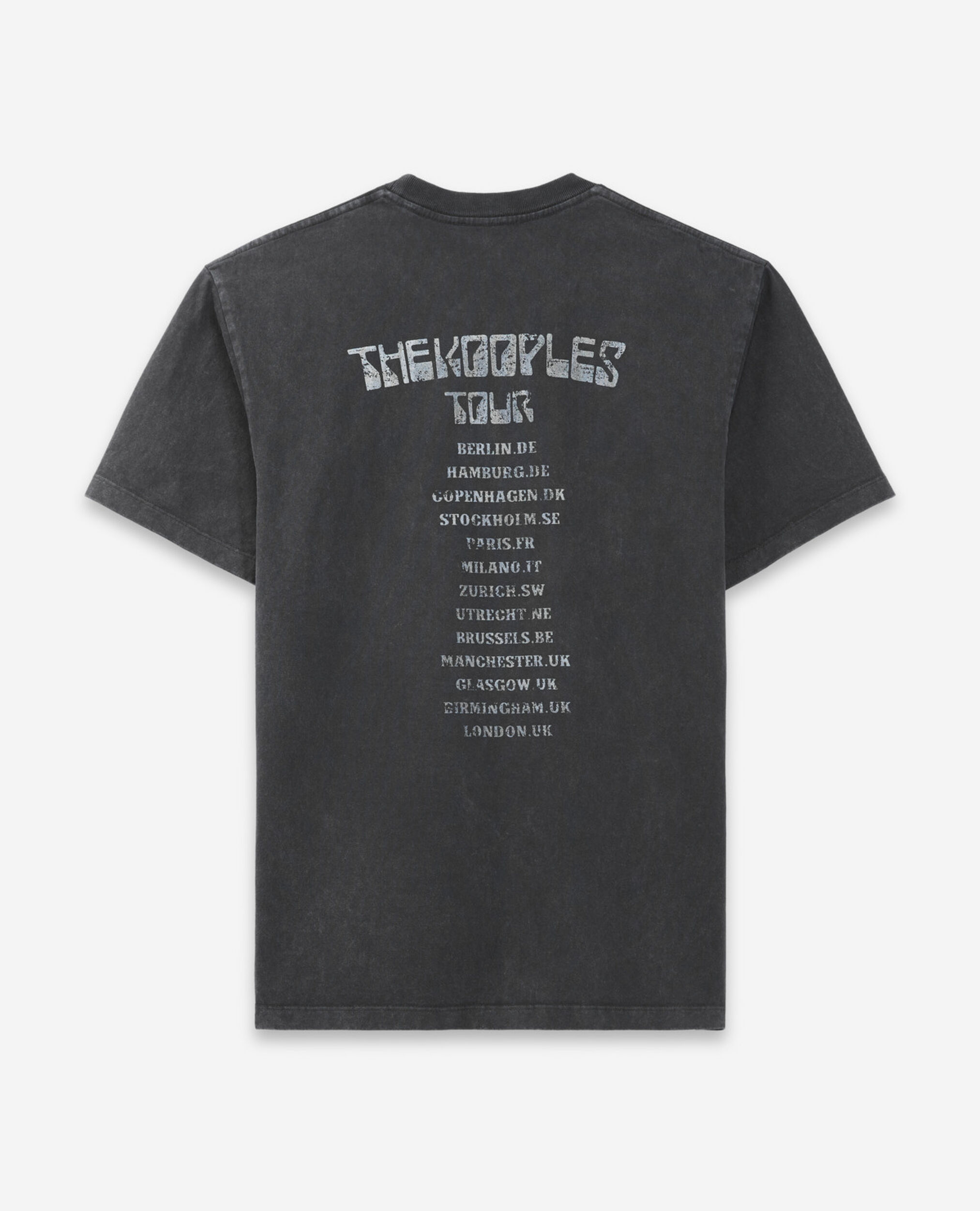 Schwarzes T-Shirt, BLACK WASHED, hi-res image number null