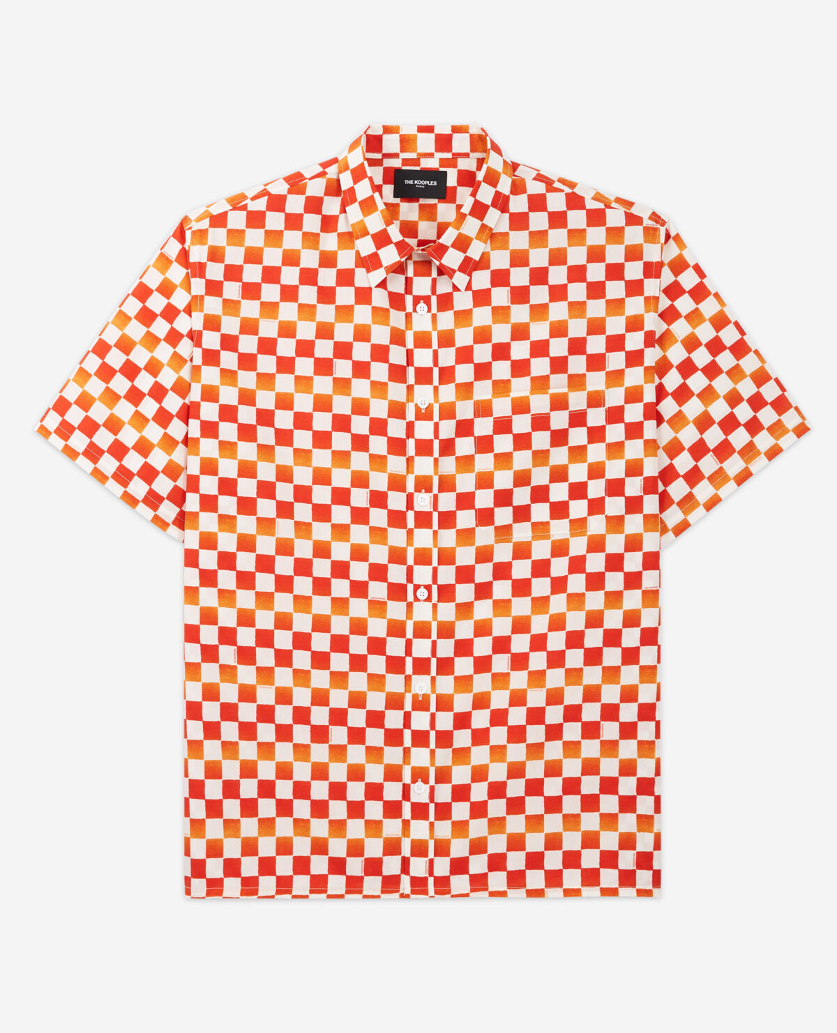 Colorful checkered hotsell vans shirt