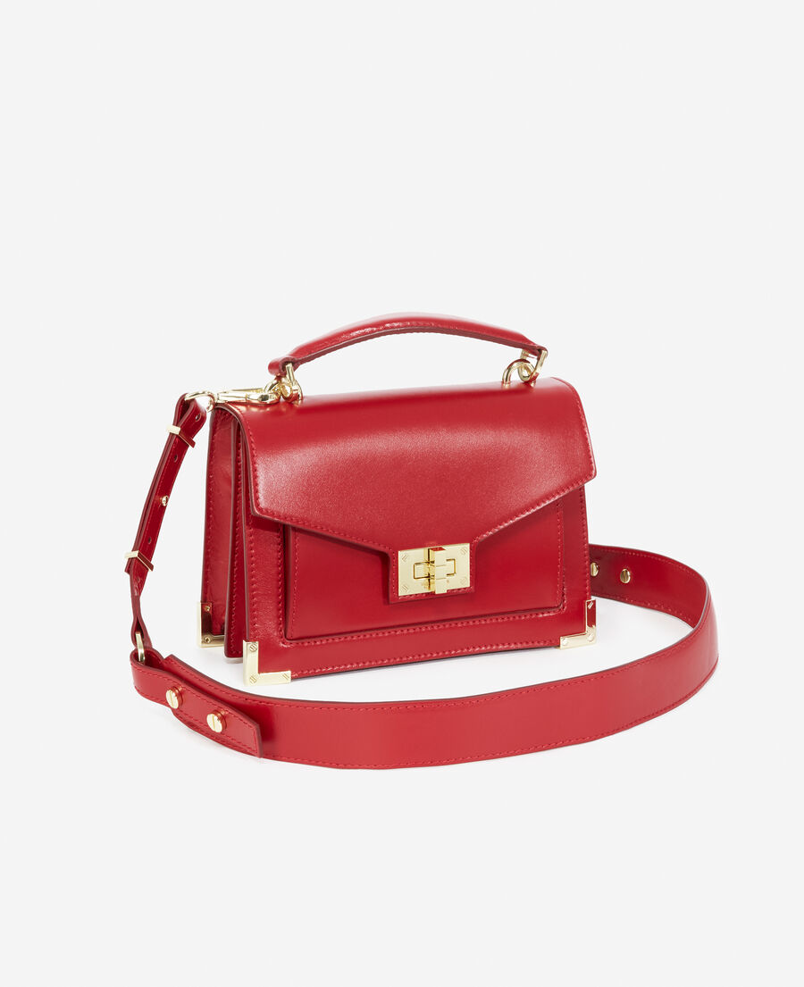 bolso emily iconic small modelo rojo carmín