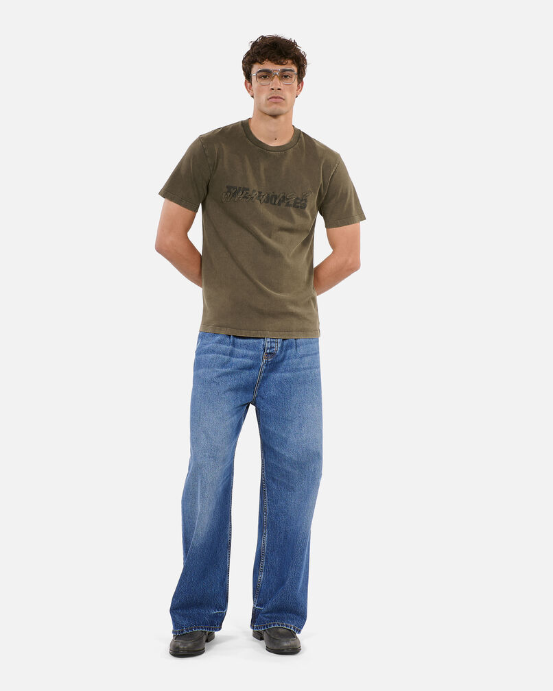 The Kooples H KAKI khaki what t-shirt