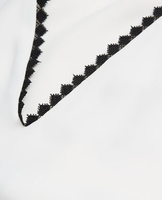 The Kooples DAMEN ECRU ecrufarbenes top