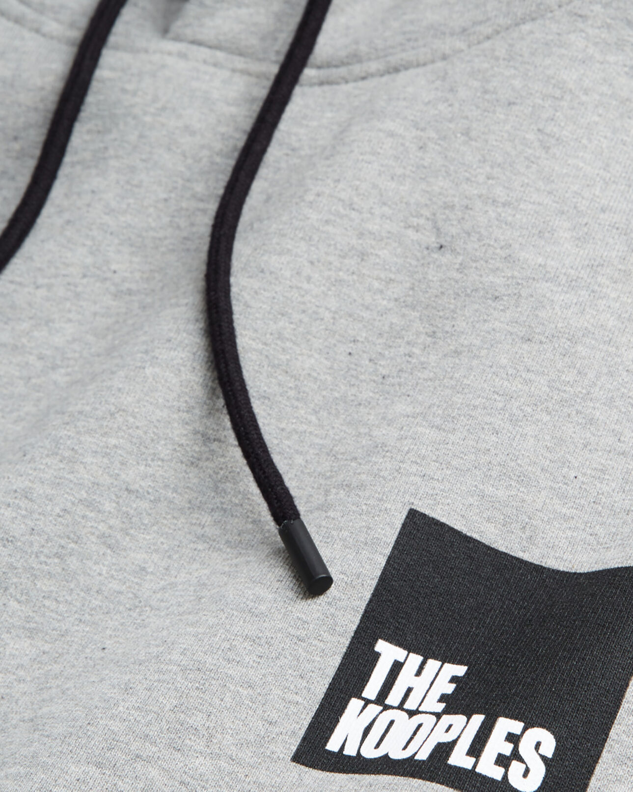 The Kooples HOMME GREY MELANGE sweat gris