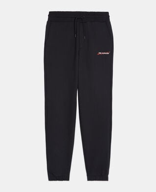 The Kooples FEMME BLACK jogging noir imprimé what is
