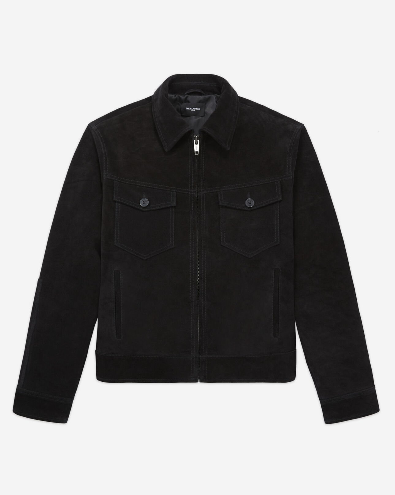 The Kooples H BLACK suede jacket