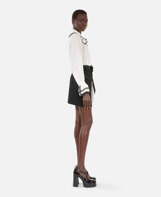 The Kooples DAMEN BLACK kurzer schwarzer rock