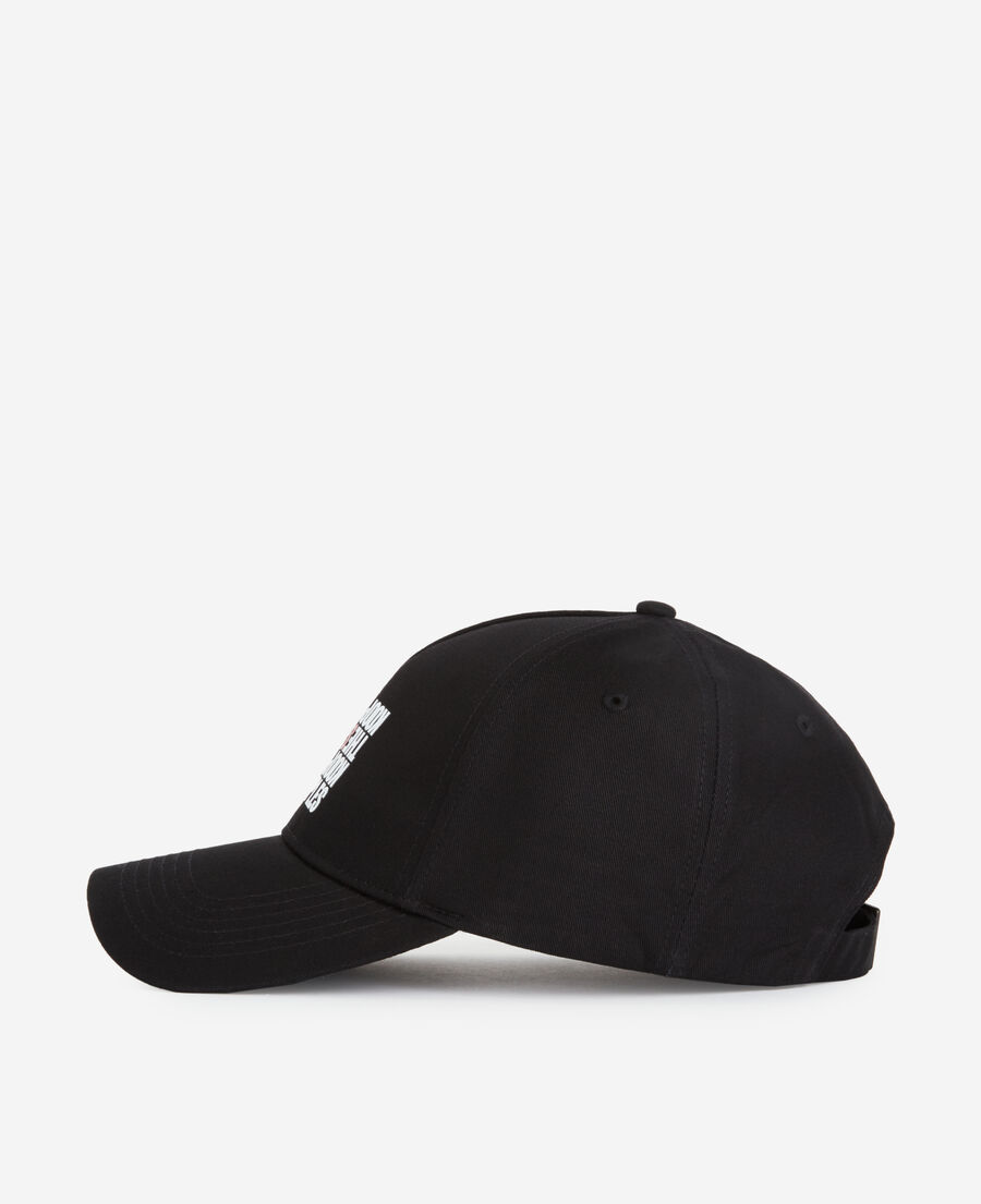The Kooples MIXED BLACK the kooples logo cap