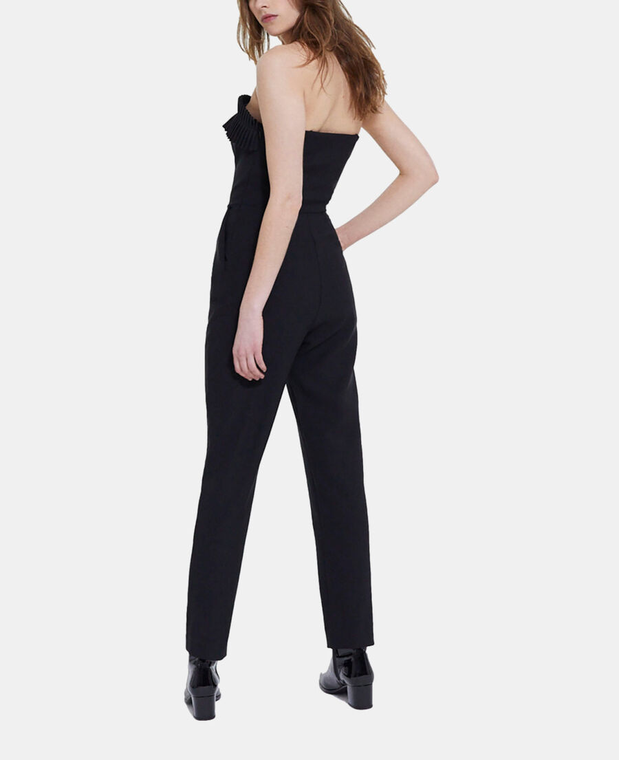 The Kooples DAMEN BLACK schwarzer overall