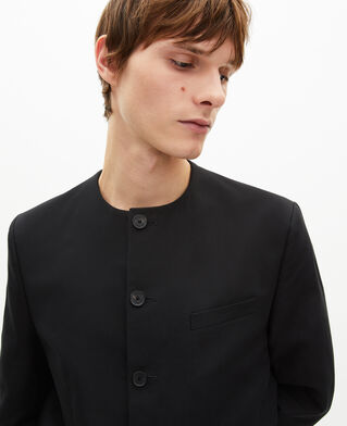The Kooples HOMBRE BLACK chaqueta negra sin cuello