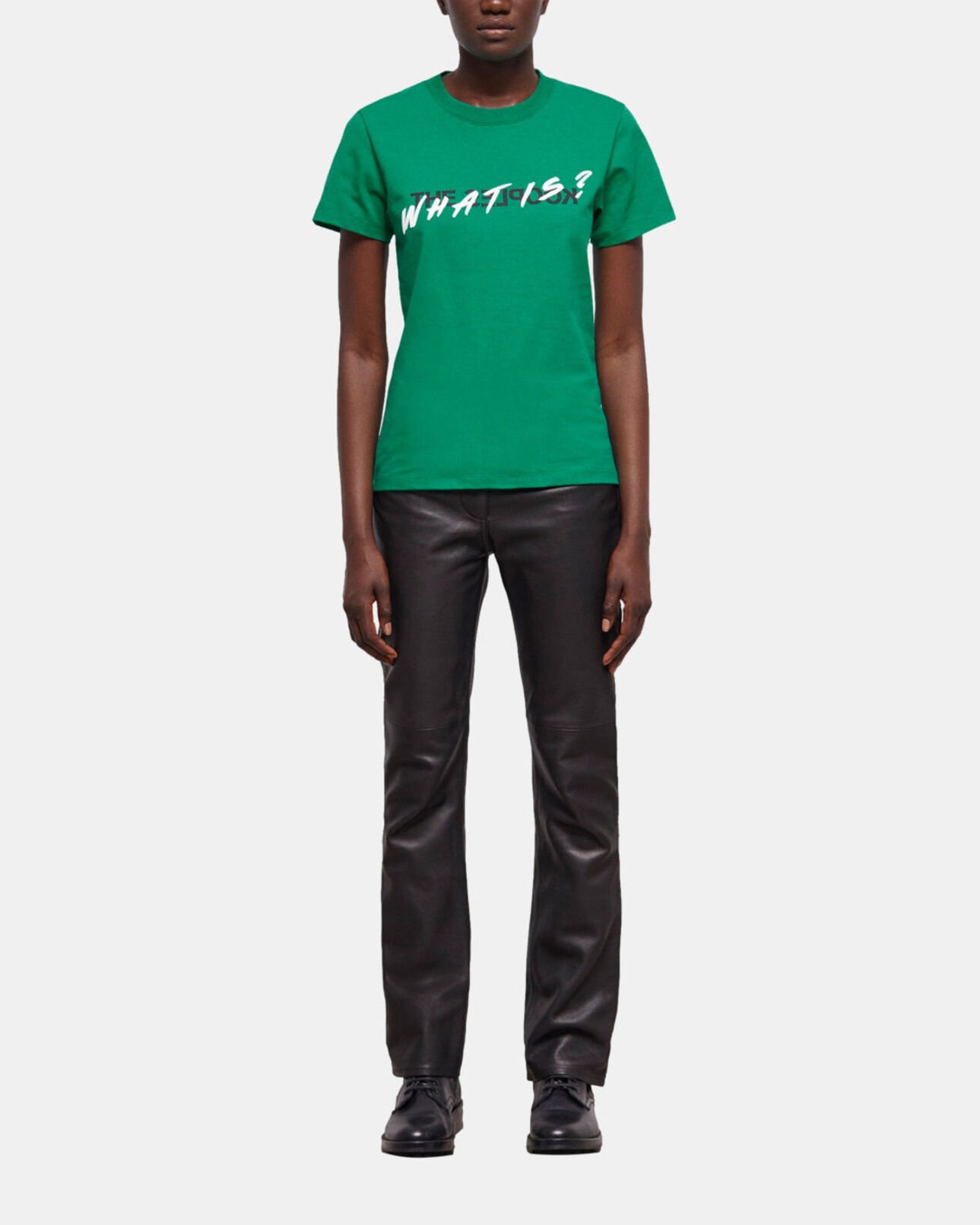 The Kooples FEMME GREEN t-shirt femme what is vert
