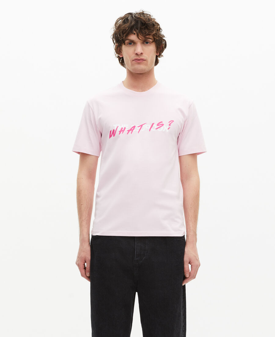 The Kooples HOMME PALE PINK t-shirt what is rose