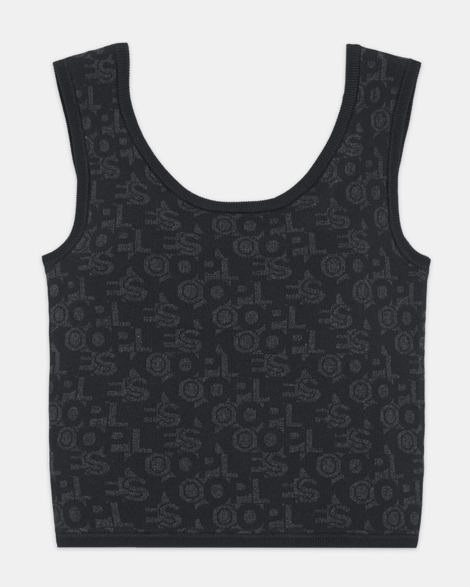 Brassière logo The Kooples noire, BLACK DARK GREY, hi-res image number null