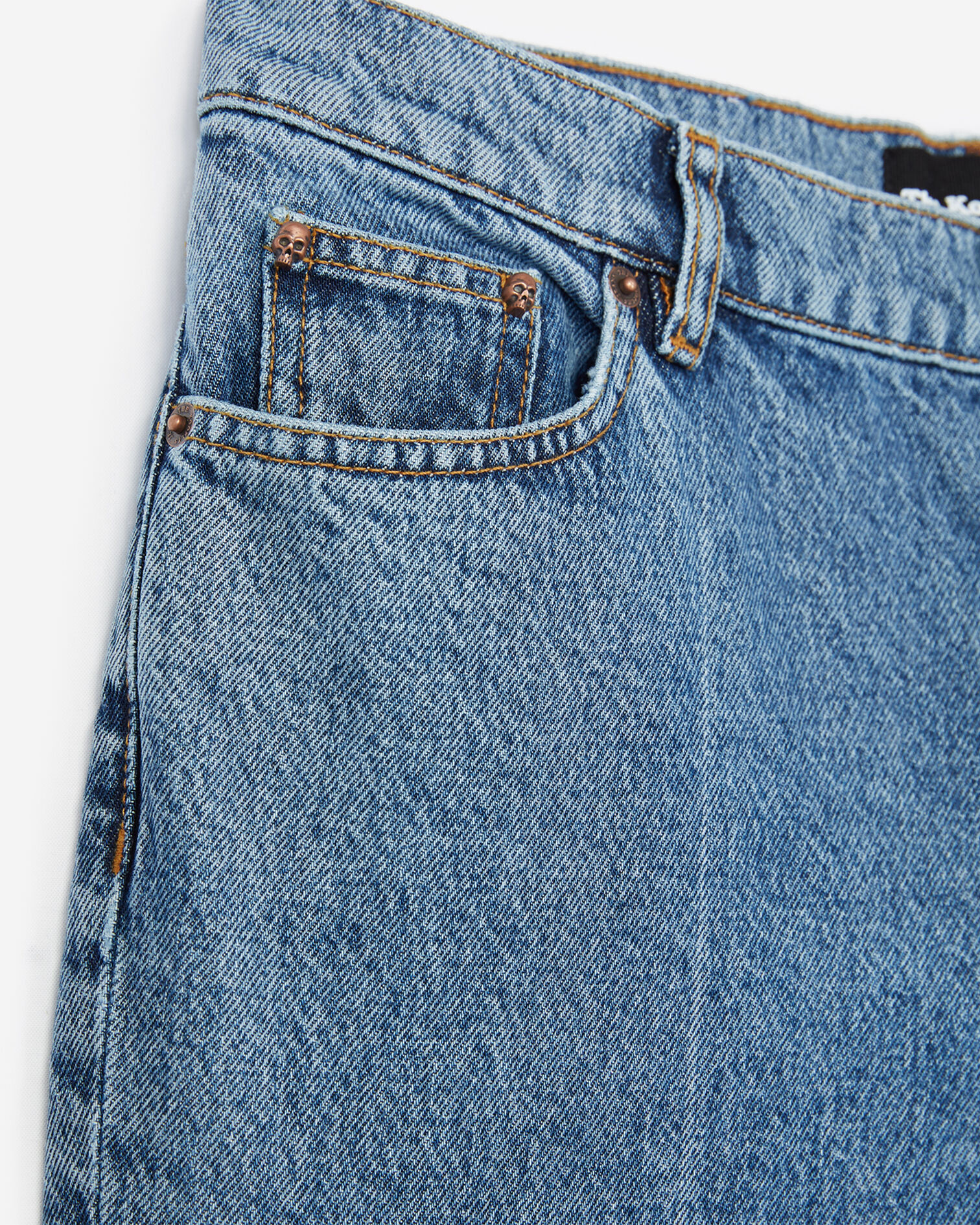 Vintage blue Mom jeans, BLUE DENIM, hi-res image number null