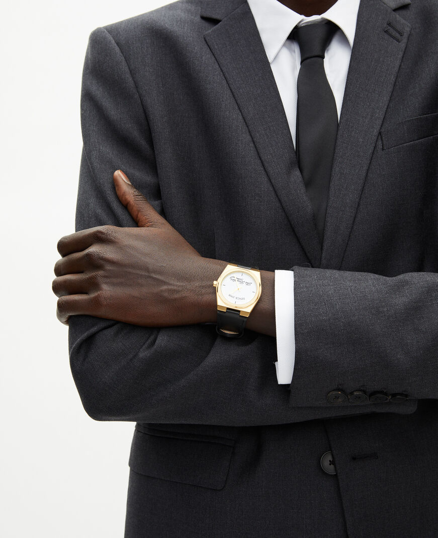 The Kooples H GREY black slim-fit wool suit jacket