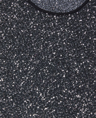 The Kooples F BLACK black sequin knit short dress