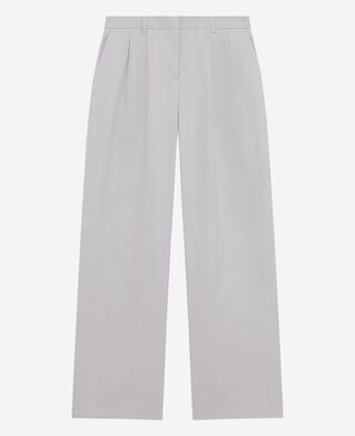 The Kooples F LIGHT PURPLE lilac straight-leg tailored pants