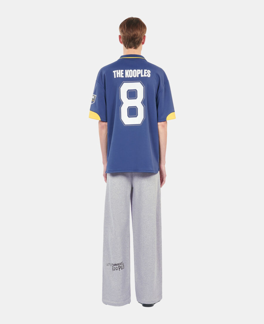 The Kooples H BLUE BRUT tk team blue polo t-shirt