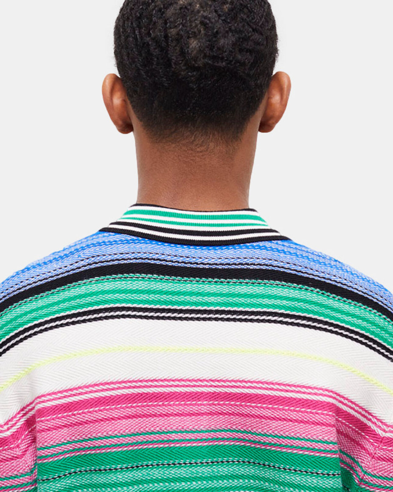 The Kooples MEN MULTICOLOR wool printed sweater