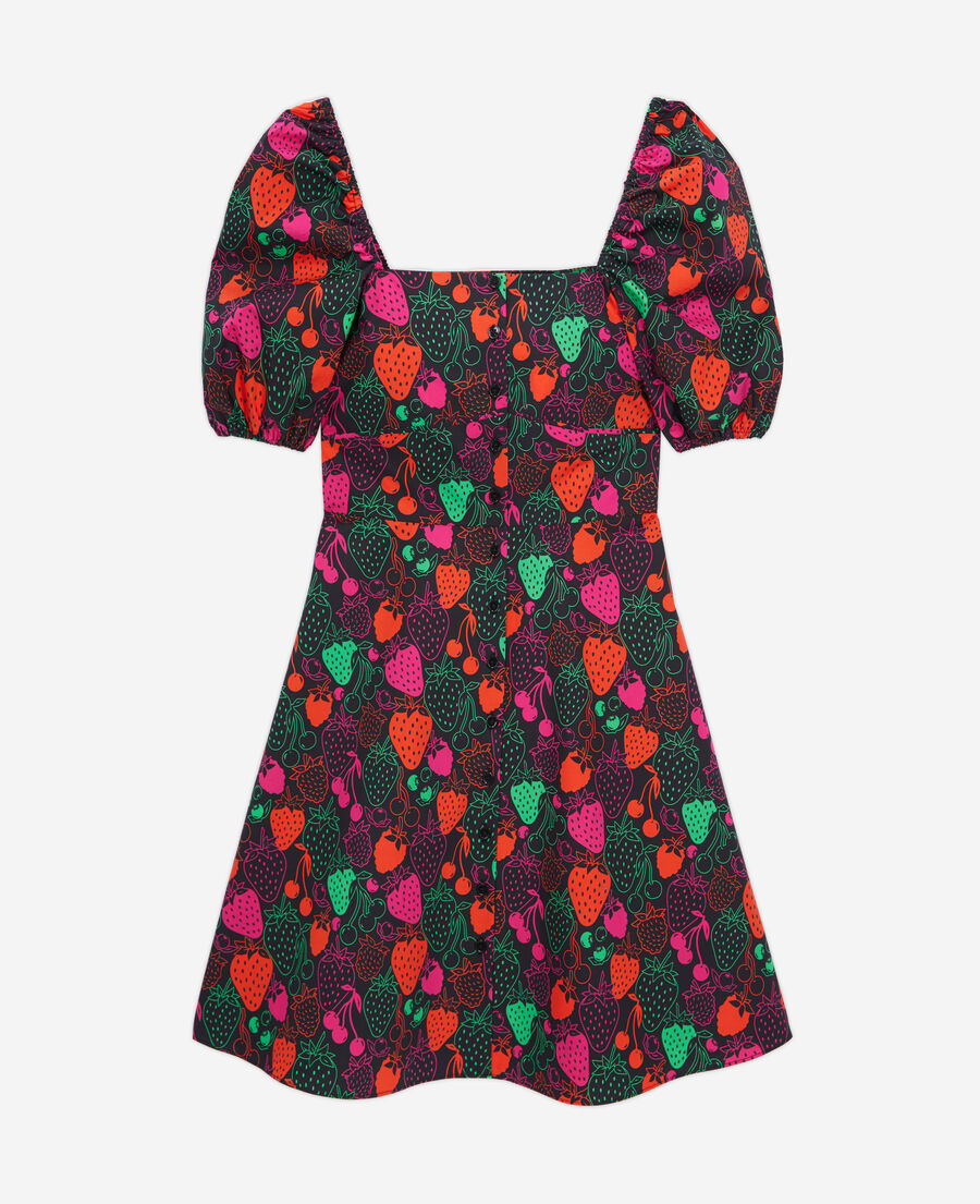 The Kooples FEMME MULTICOLOR robe courte imprimée