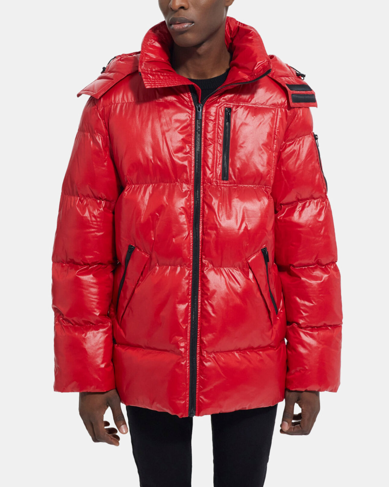 The Kooples MEN TANGO RED red down jacket