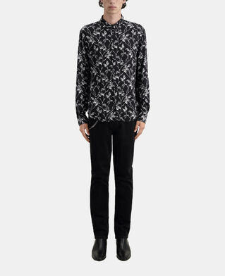 The Kooples H BLACK WHITE printed shirt