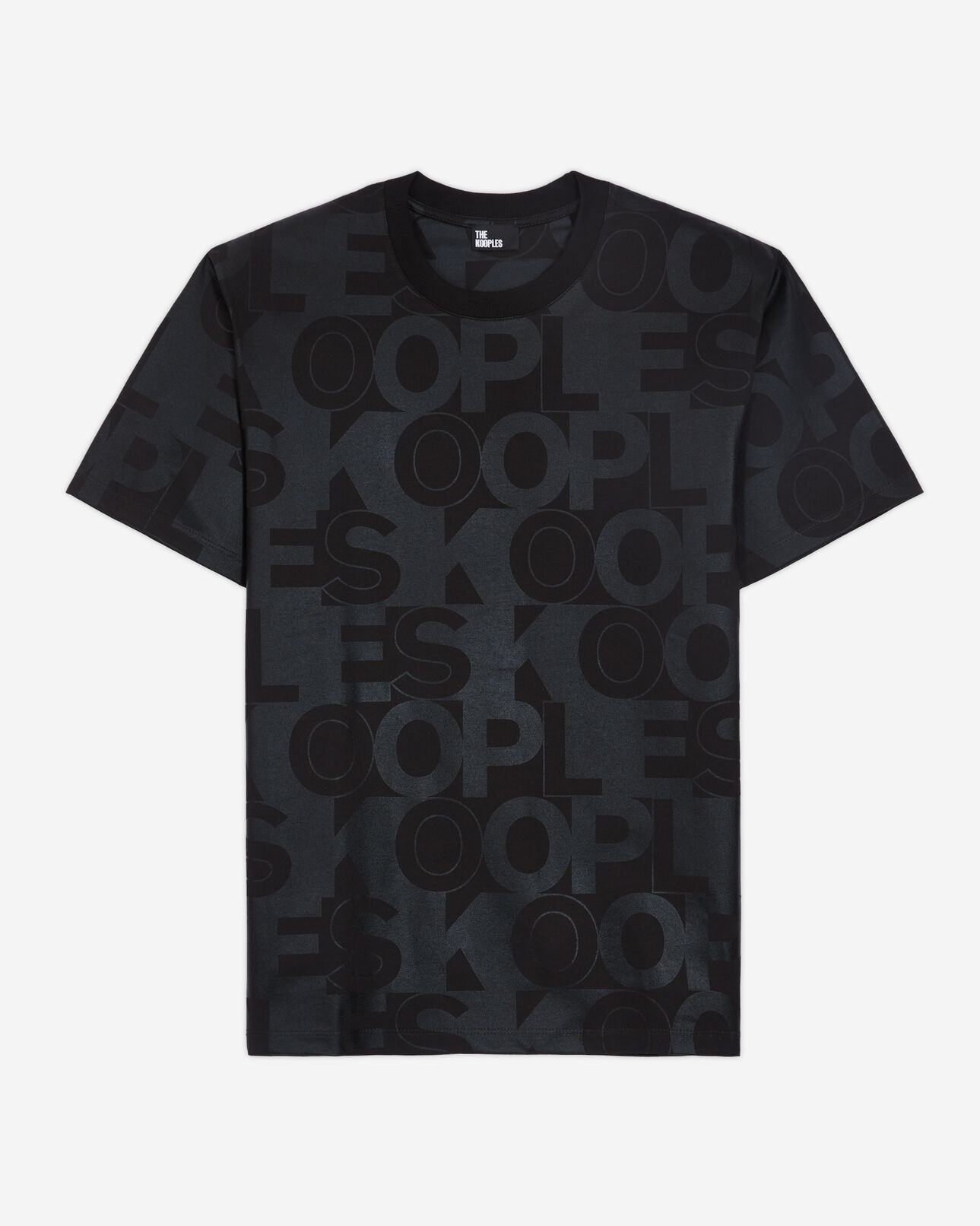 The Kooples HOMME BLACK t-shirt logo the kooples