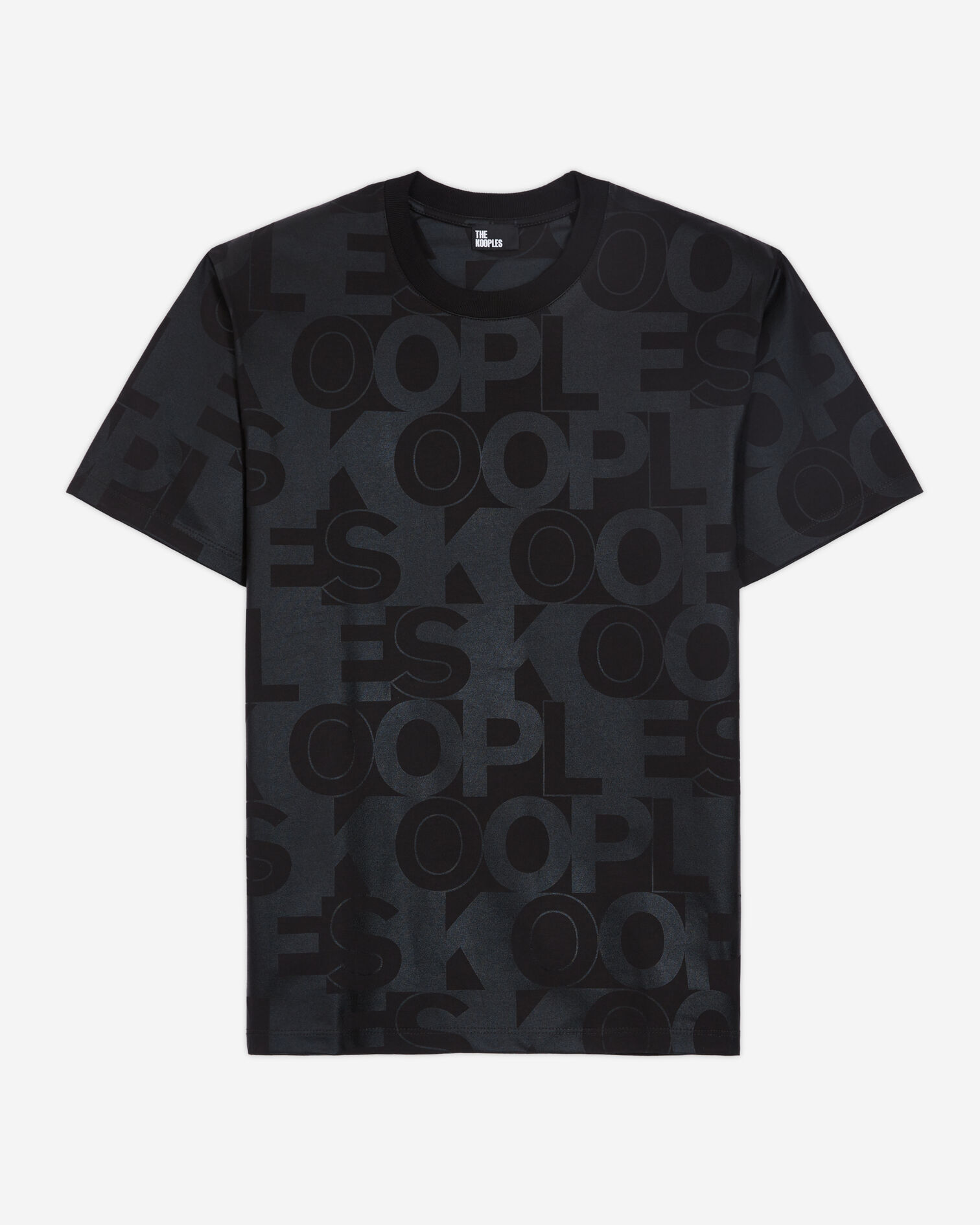 T-shirt logo The Kooples, BLACK, hi-res image number null